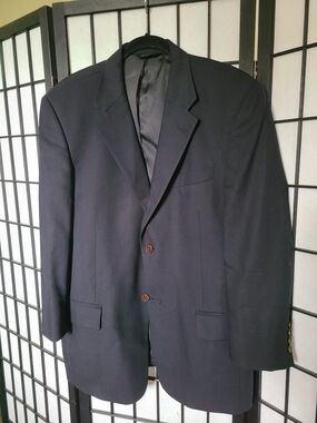 Claiborne Men's Navy Sport Coat Blazer